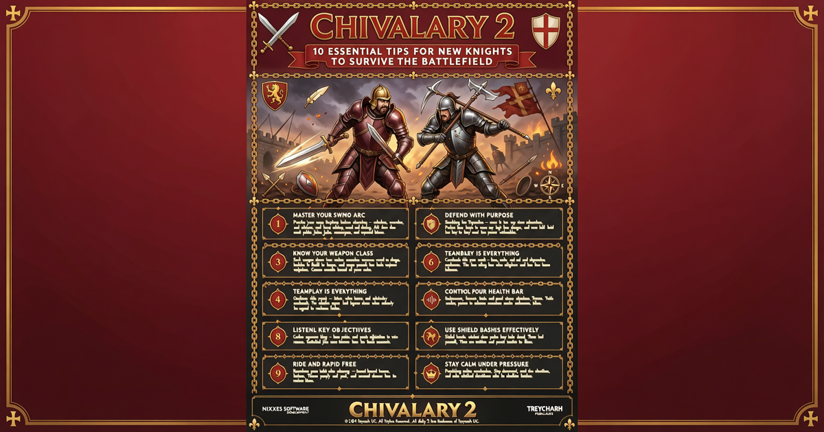 Chivalry 2: 10 Essential Tips for New Knights to Survive the Battlefield